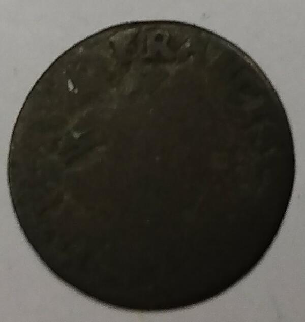 France---Unknown-Old-Coin---Roughly-Size-Denier-Tournois
